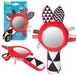 Canpol babies zabawka kontrastowa z piszczkiem i lusterkiem SENSORY TOYS