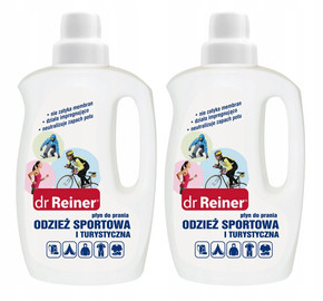 2x DR REINER Płyn Do Prania Odzieży SPORTOWEJ i TURYSTYCZNEJ 1 L
