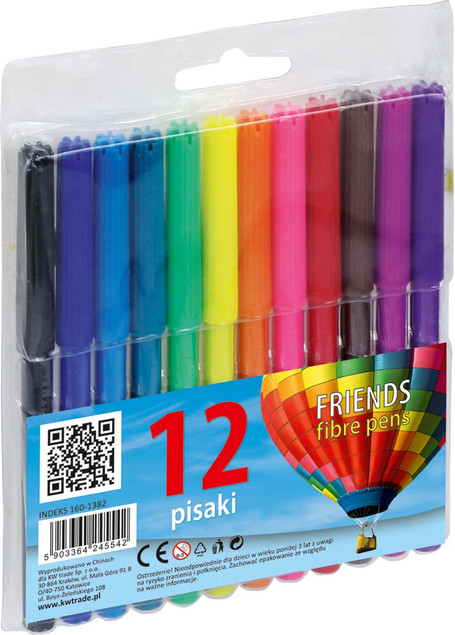 Pisaki 12 kolorów FIORELLO
