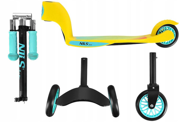 Hulajnoga 2w1 Trójkołowa Klasyczna Dla Dziecka