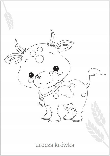 Maluszkowe malowanie. Zwierzęta na wsi