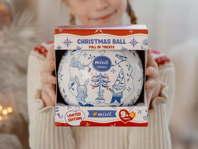 MIXIT Świąteczna Bombka Pełna Smakołyków 9 Przysmaków 353g