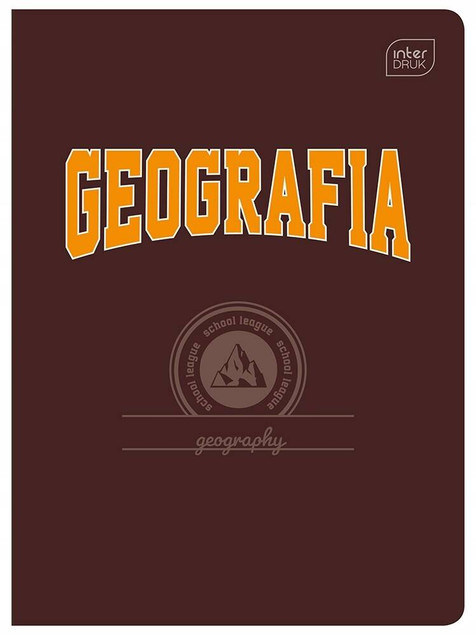 Zeszyt A5 60k kratka geografia HYBRID FSC Mix Credit p10  cena za 1szt