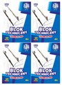 4x Blok techniczny BIAŁY Dla Dzieci Szkoła Plastyka A4/10k 170g Astra
