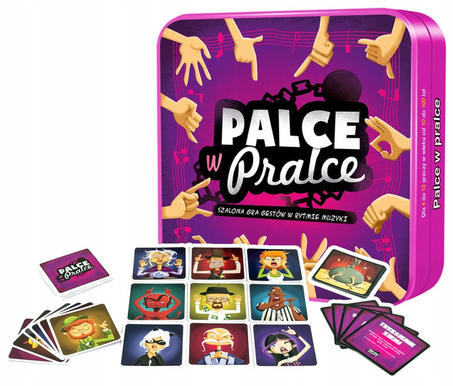 Palce w pralce gra rodzinna REBEL