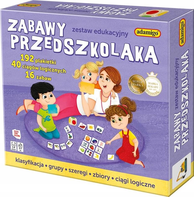 ADAMIGO GRA ZABAWY PRZEDSZKOLAKA