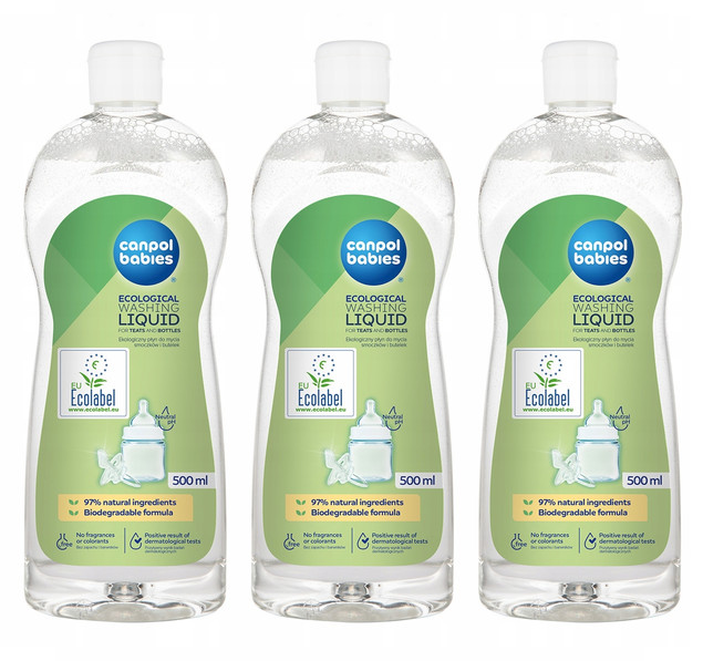 Canpol babies Płyn do mycia smoczków i butelek 500ml