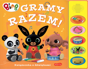 Bing Gramy Razem! Książeczka Z Dźwiękami 3+ HarperKids