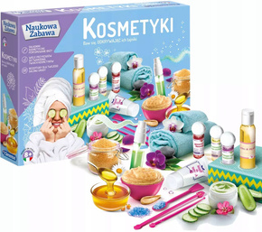 Fabryka Kosmetyków Dla Dzieci Spa Naukowa Zabawa 8+ Clementoni