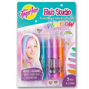 KREDA DO WŁOSÓW RAINBOW 5 kolorów Hair Studio
