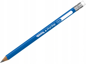 Ołówek Do Nauki Pisania Gruby Trójkątny Z Gumką Colorino 55888