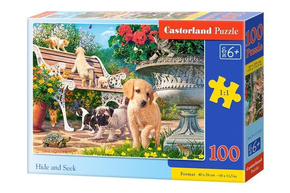 Puzzle 100 Zabawa w chowanego CASTOR