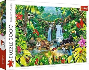Puzzle 2000 elementów - Las tropikalny
