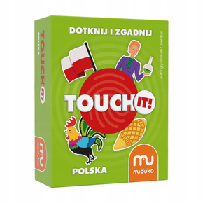 Rodzinna Gra Planszowa Touch It! Dotknij i Zgadnij POLSKA Muduko