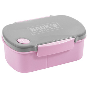 ŚNIADANIÓWKA BackUP 3 przegródki Lunchbox BPA FREE