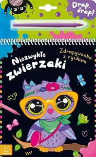 Zdrapywanka Z Rysikiem Niezwykle Zwierzaki Agata Kaczyńska 4+ Aksjomat 3759