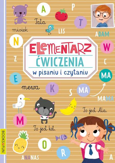 Elementarz Ćwiczenia W Pisaniu I Czytaniu BooksAndFun