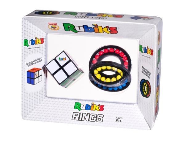 Kostka Rubika 2x2 + układanka pierścienie w pud. 3010