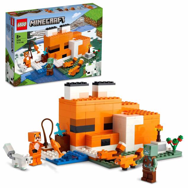 LEGO Minecraft Siedlisko Lisów 193el. 8+ 21178