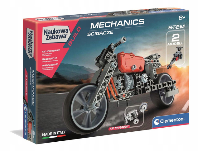 Laboratorium Mechaniki Ścigacze Clementoni  60955