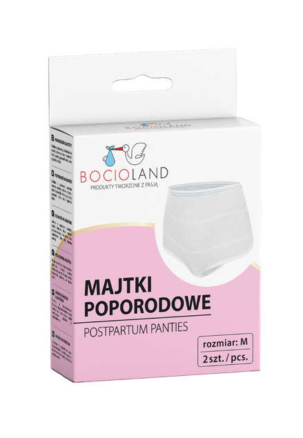 Majtki poporodowe siateczkowe 2 szt. M op. zb. 240 szt.