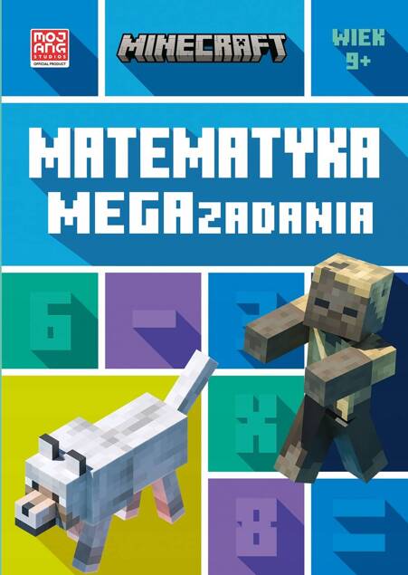 Minecraft Matematyka Megazadania D. Lipscombe L. Bovey 9+ HarperKids