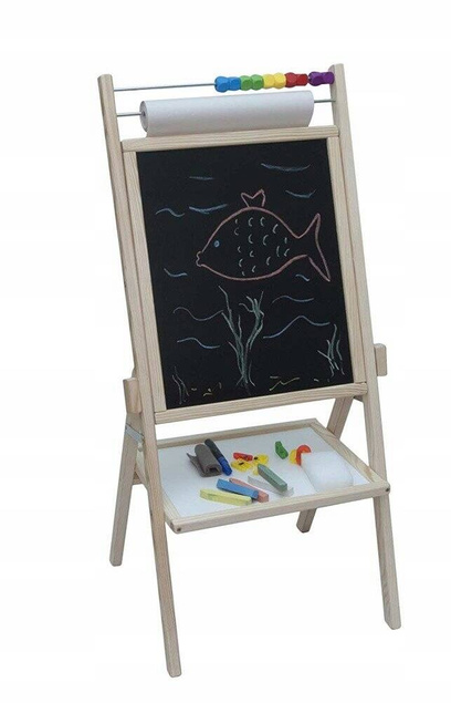 OBROTOWA TABLICA MAGNETYCZNA 4w1 PAPIER + GRATISY OPN