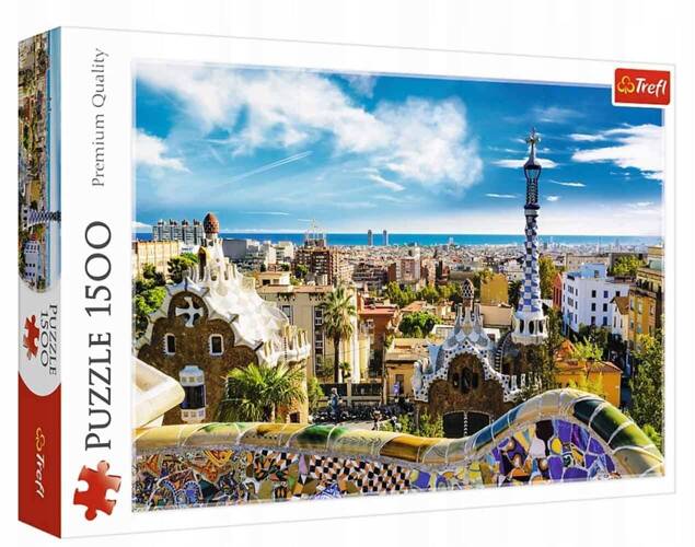 Puzzle 1500 Park Guel Barcelona Trefl 26147