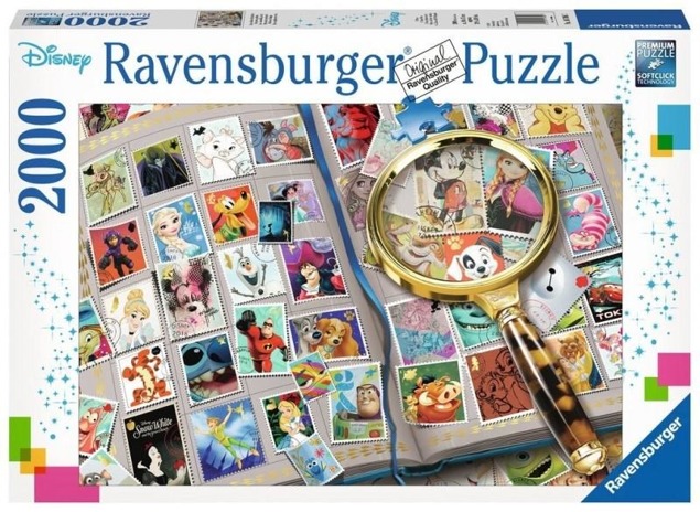 Puzzle 2000 Ulubione znaczki Ravensburger