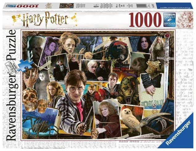 Ravensburger puzzle 1000el Harry Potter Voldemort