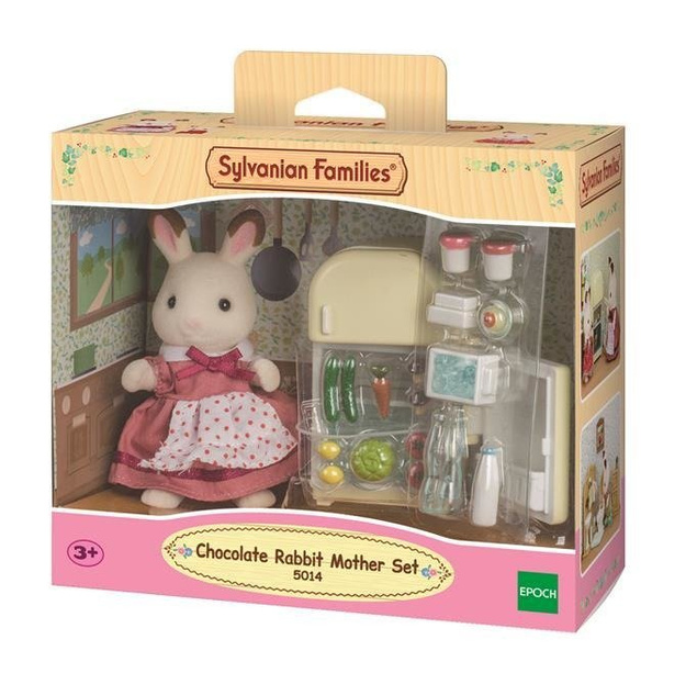 SYLVANIAN FAMILIES ZESTAW LODÓWKA + FIGURKA 5014