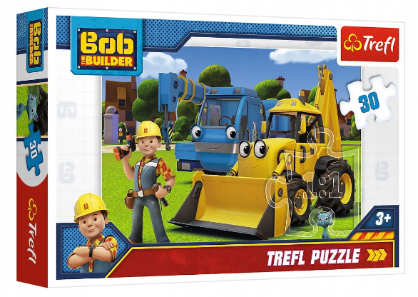 Trefl Puzzle 30 Wyzwanie Bob Budowniczy 18214